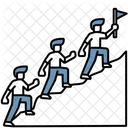 Teamwork Team Growth Team Success Icon