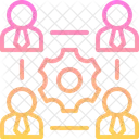 Teamwork Team Meeting Icon