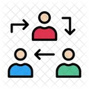 Teamwork Sharing  Icon