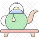 Teapot Lineal Color Icon Icono