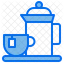 Tea Teapot Restaurant Icon