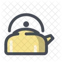 Teapot Kettle Camping Icon