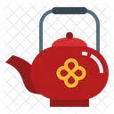 Teapot Tea Time Kettle Chinese New Year Icon
