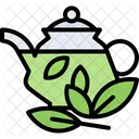 Teapot Leaf Tea Icon