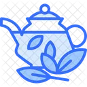 Teapot Leaf Pot Icon