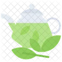 Teapot Leaf Pot Icon