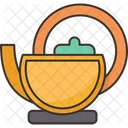 Teapot Deco Art Icon