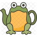 Teapot Frog Pot Icon