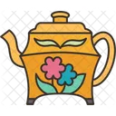 Teapot Beverage Vintage Icon