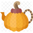 Teapot Drink Pumpkin Icon