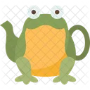 Teapot Frog Pot Icon