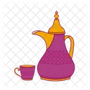 Teapot And Cup  Icon