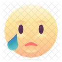 Tear Emoji Smiley Icon
