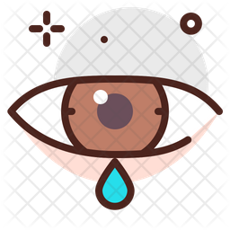 Tear Icon Download In Colored Outline Style