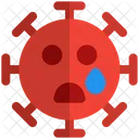 Tear Coronavirus Emoji Coronavirus Icon