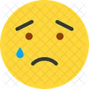 Tear Emoticon Emotion Icon