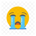 Tear Sad Face Icon