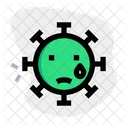 Tear Coronavirus Emoji Coronavirus Icon