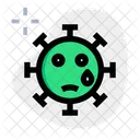 Tear Coronavirus Emoji Coronavirus Icon