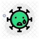 Tear Coronavirus Emoji Coronavirus Icon