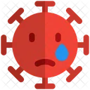 Tear Coronavirus Emoji Coronavirus Icon