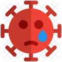 Tear Coronavirus Emoji Coronavirus Icon