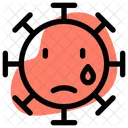 Tear Coronavirus Emoji Coronavirus Icon