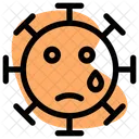 Tear Coronavirus Emoji Coronavirus Icon