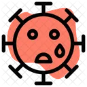 Tear Coronavirus Emoji Coronavirus Icon