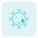 Tear Coronavirus Emoji Coronavirus Icon