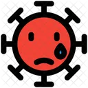 Tear Coronavirus Emoji Coronavirus Icon