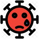 Tear Coronavirus Emoji Coronavirus Icon