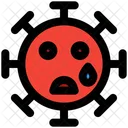 Tear Coronavirus Emoji Coronavirus Icon