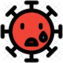 Tear Coronavirus Emoji Coronavirus Icon