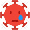 Tear Coronavirus Emoji Coronavirus Icon