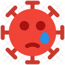 Tear Coronavirus Emoji Coronavirus Icon