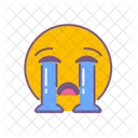 Tear Sad Face Icon