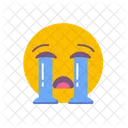 Tear Sad Face Icon