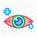 Sore Sick Tear Icon