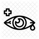 Sore Sick Tear Icon
