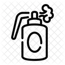 Tear Gas Weapon Bottle Icon