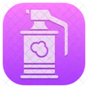 Tear Gas Weapon Riot Icon