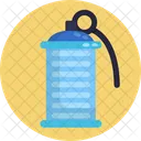 Protest Tear Gas Strike Icon