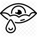 Tear Teardrop Eyewater Icon