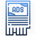 Tear Off Ads Advertising Promotion Icon