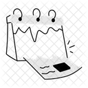 Tear Calendar Tear Off Table Calendar Icon
