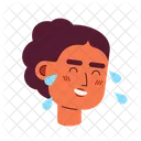 Tears Of Joy Woman Happy Cry Icon