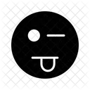 Teasing Emoji Face Icon
