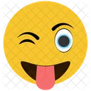 Teasing Winking Naughty Icon