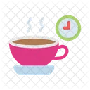 Teatime Hot Coffee Icon